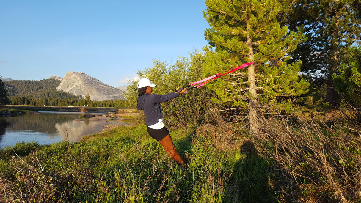 NOSSK TWIN Pro Suspension Fitness Trainer Lat Pull