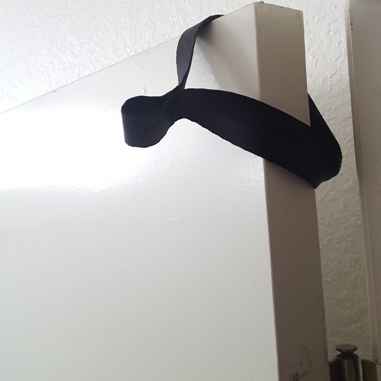 Padded Door Anchor on Door Corner