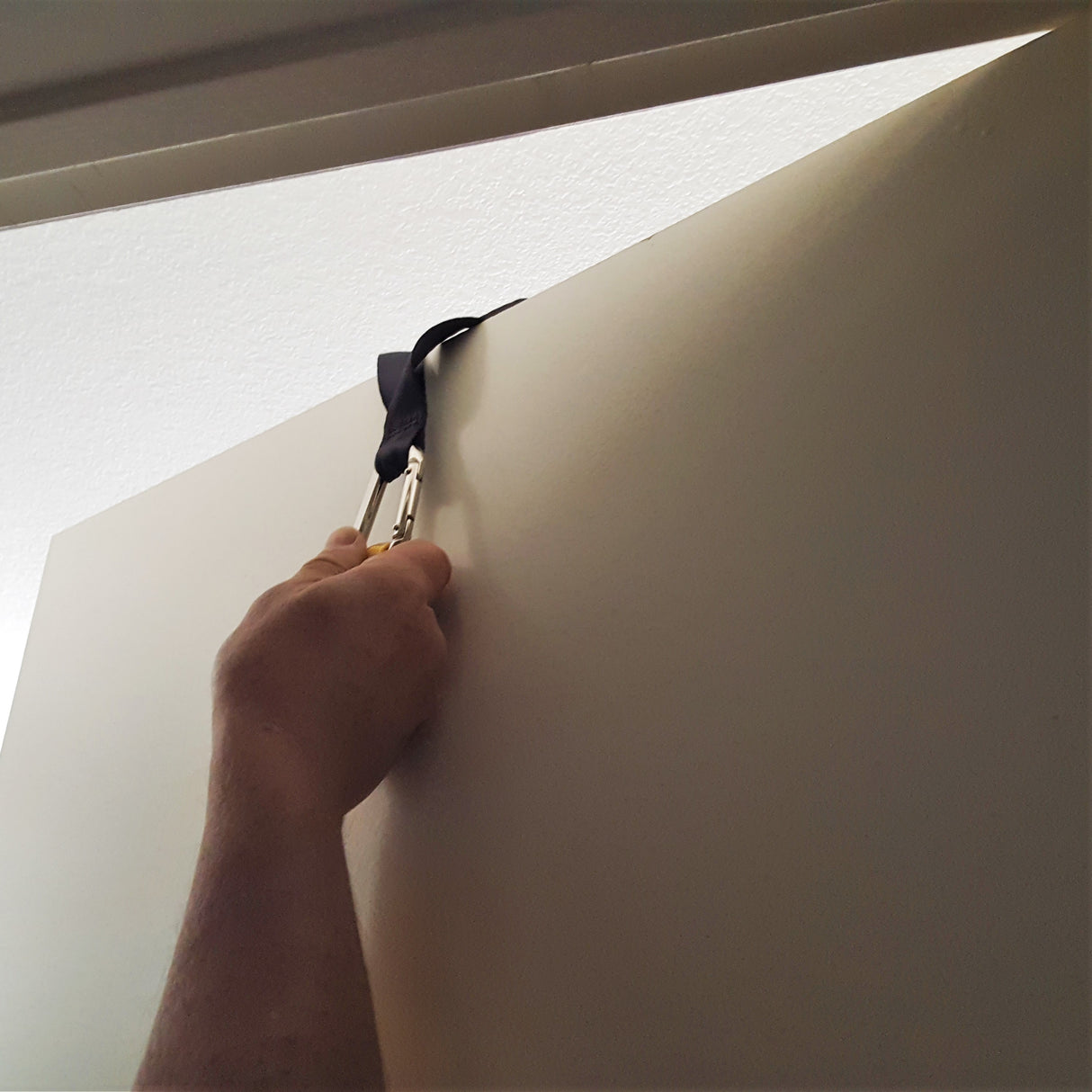 Padded Door Anchor over door