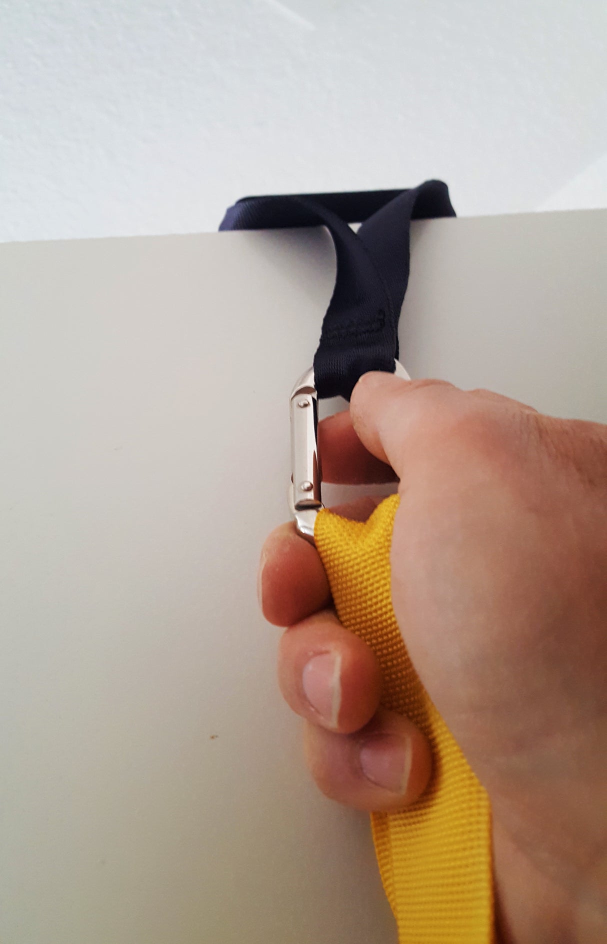 Padded Door Anchor over door with Trainer