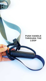 NOSSK Rubber Handles for 1.5in Suspension Fitness Trainers