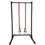 NOSSK GYM Suspension Bodyweight Strap Trainer on Rack