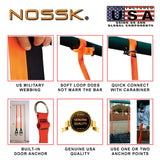 NOSSK TWIN Pro Suspension Fitness Trainer Detail 1