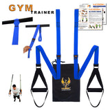 NOSSK GYM Suspension Bodyweight Strap Trainer BLUE