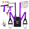 NOSSK GYM Suspension Bodyweight Strap Trainer PURPLE