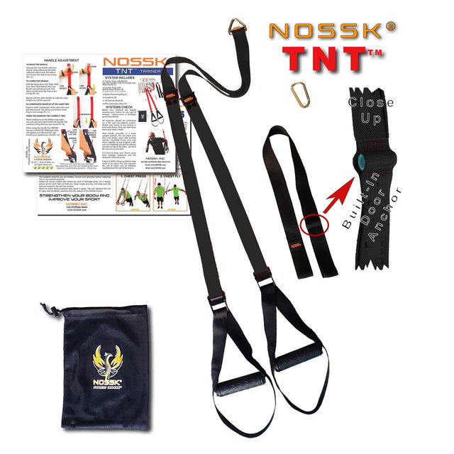 NOSSK TNT Suspension Fitness Trainer BLACK