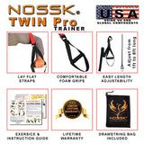 NOSSK TWIN Pro Suspension Fitness Trainer Features