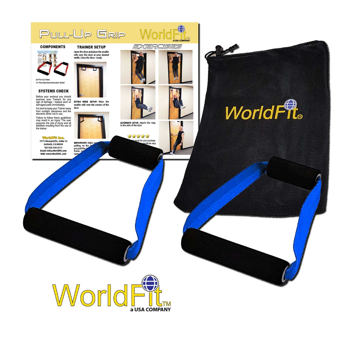 Crazy-8 Pull-Up Grips